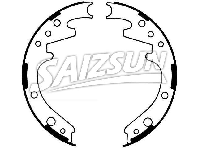 Brake Shoe Set:4176763