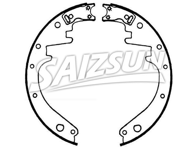 Brake Shoe Set:282-2129ATT
