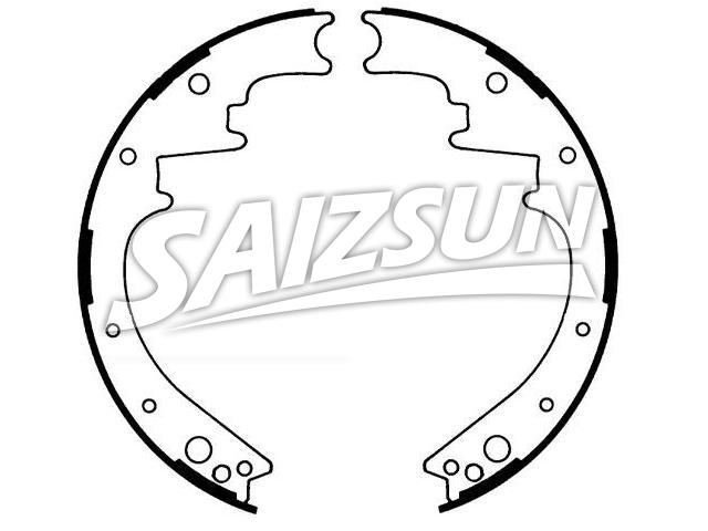 Brake Shoe Set:3879231