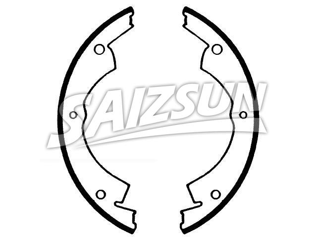 Brake Shoe Set:4639-442