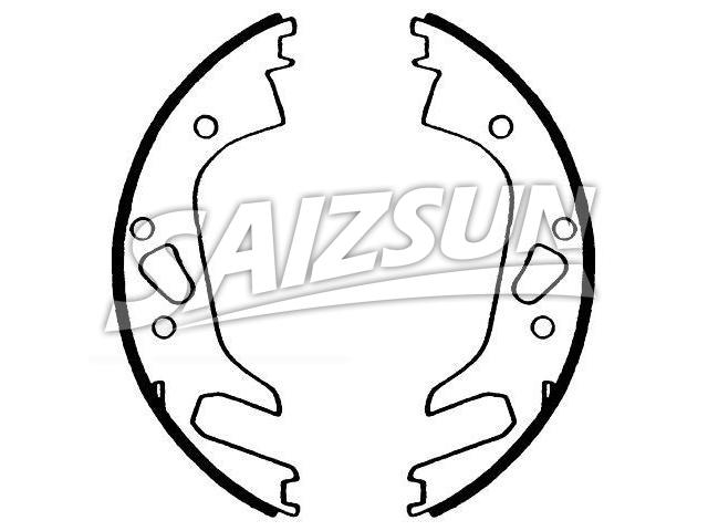 Brake Shoe Set:4646-400