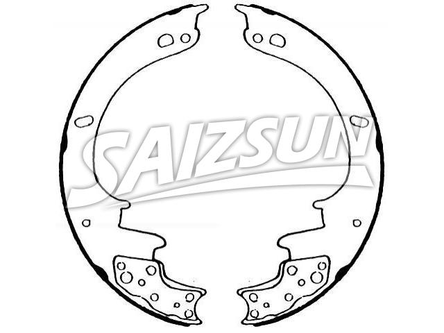Brake Shoe Set:475-2162