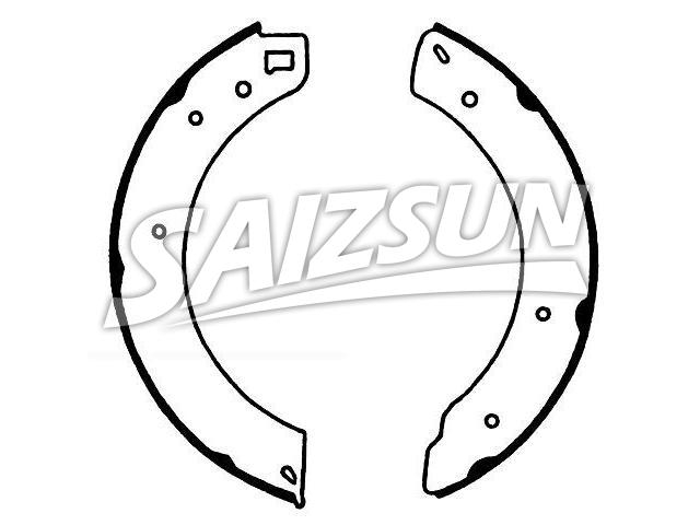 Brake Shoe Set:409-8115