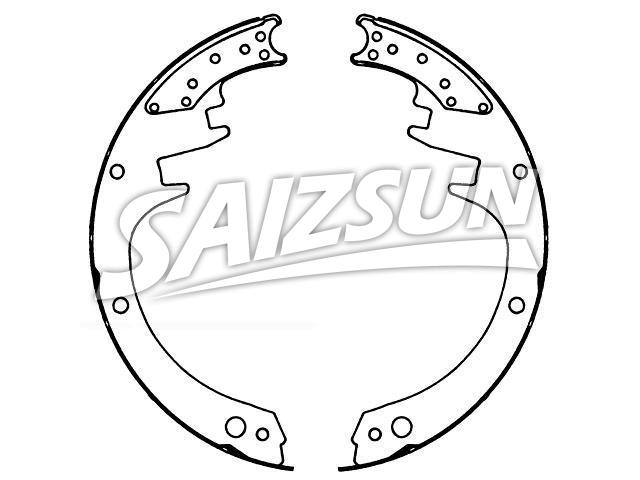 Brake Shoe Set:2040-310