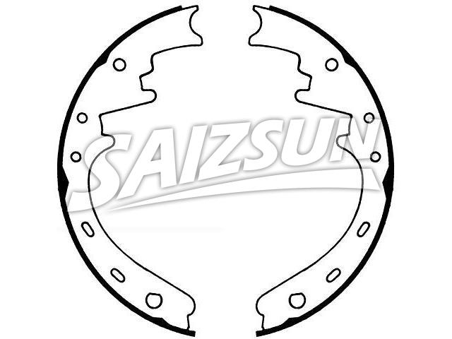 Brake Shoe Set:184-2099T