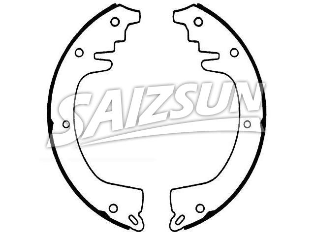 Brake Shoe Set:40-2011