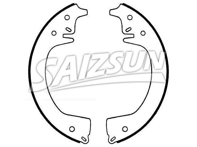 Brake Shoe Set:173-1219