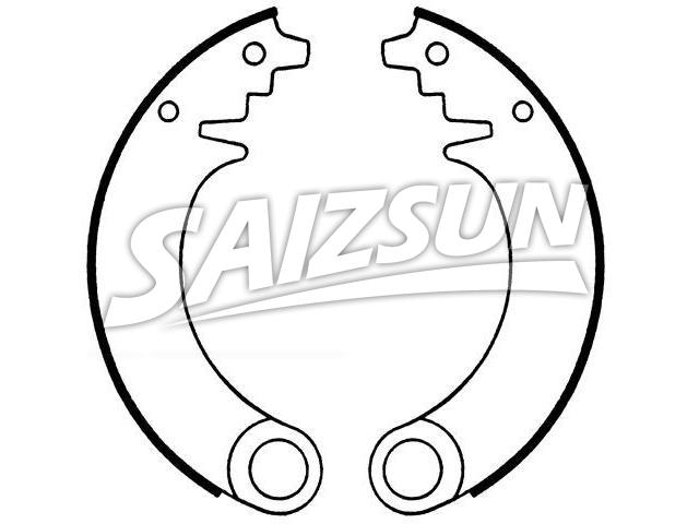 Brake Shoe Set:2011-76
