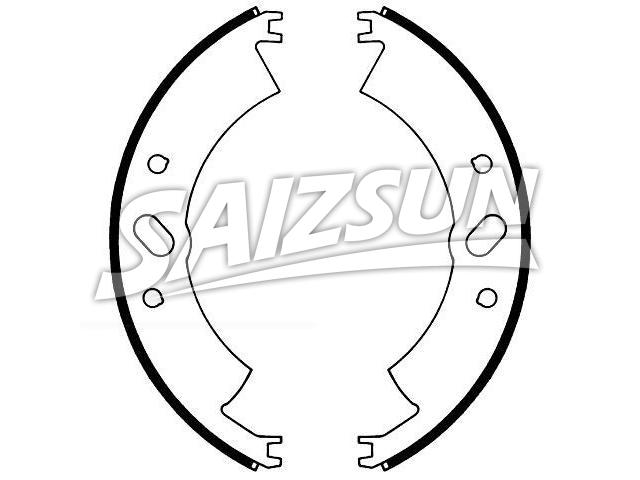 Brake Shoe Set:130-1193