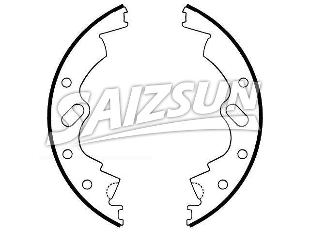 Brake Shoe Set:1236-23