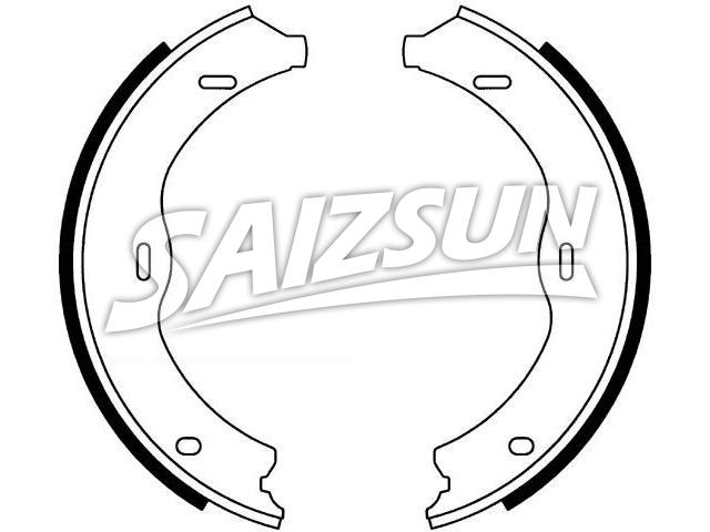 Brake Shoe Set:221 420 06 20