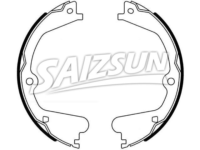 Brake Shoe Set:20909250