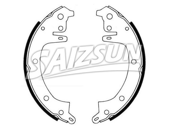 Brake Shoe Set:8-94206-592-2