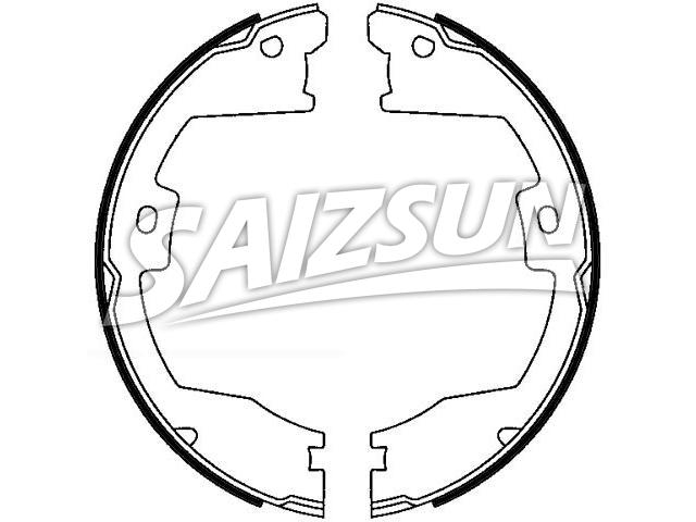 Brake Shoe Set:DC3Z-2648-A