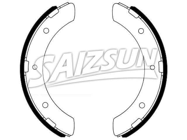 Brake Shoe Set:MB162368