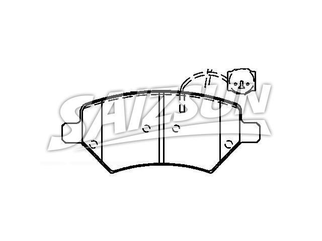 Brake Pad Set:A21-6GN3501080BA