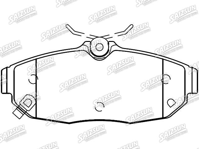 Brake Pad Set:CR3Z-2200-A