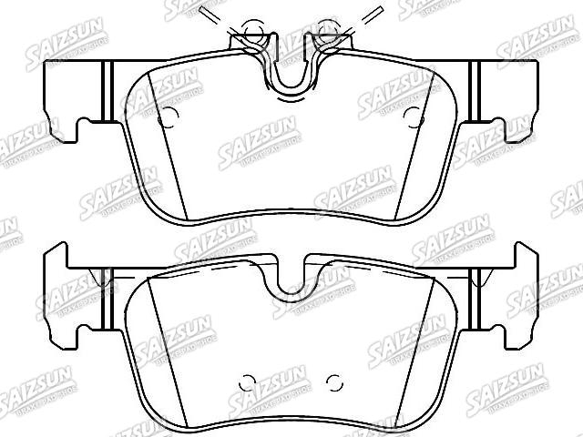 Brake Pad Set:34 21 6 859 917