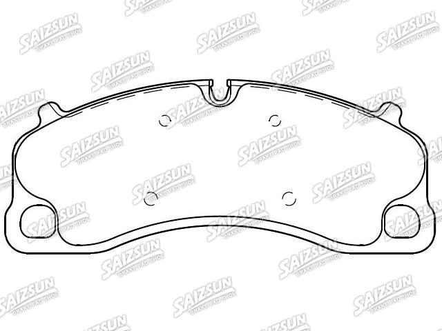 Brake Pad Set:991.351.947.81