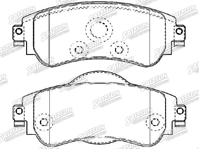 Brake Pad Set:4254.A9