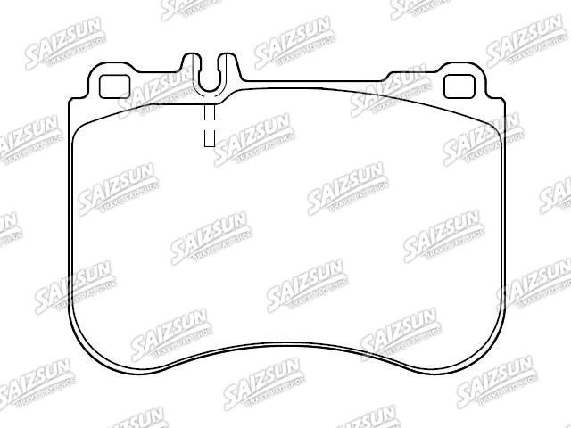 Brake Pad Set:008 420 09 20