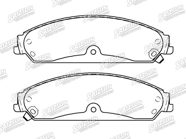 Brake Pad Set:68147681AA