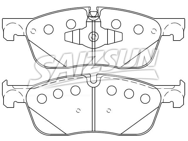 Brake Pad Set:LR072681
