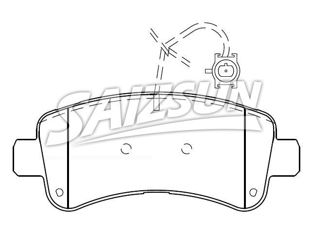 Brake Pad Set:68289463AA