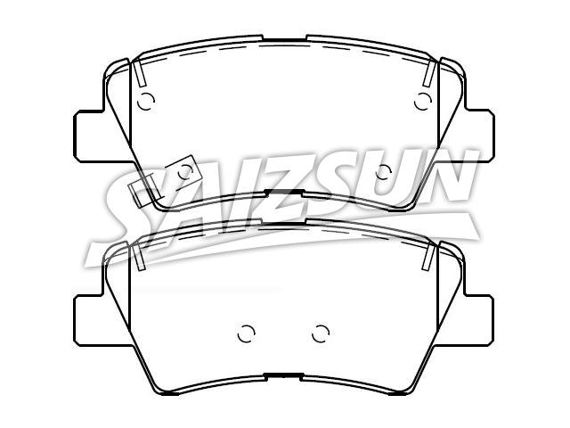 Brake Pad Set:58302-D3A00