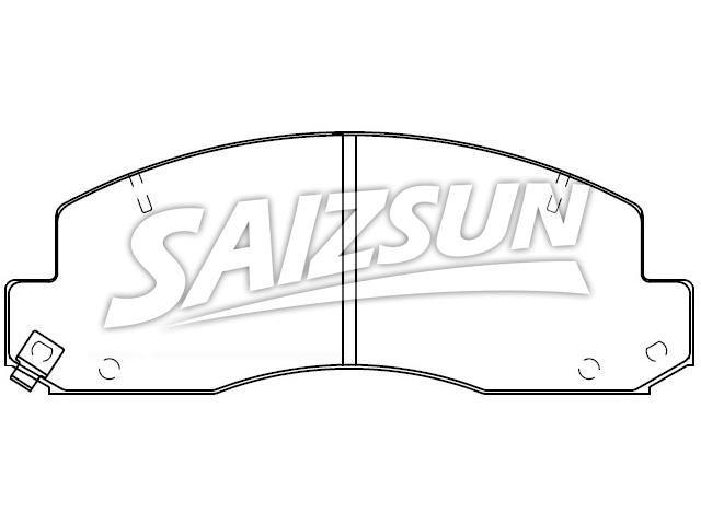 Brake Pad Set:04465-YZZE6