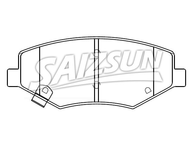 Brake Pad Set:S63501110A
