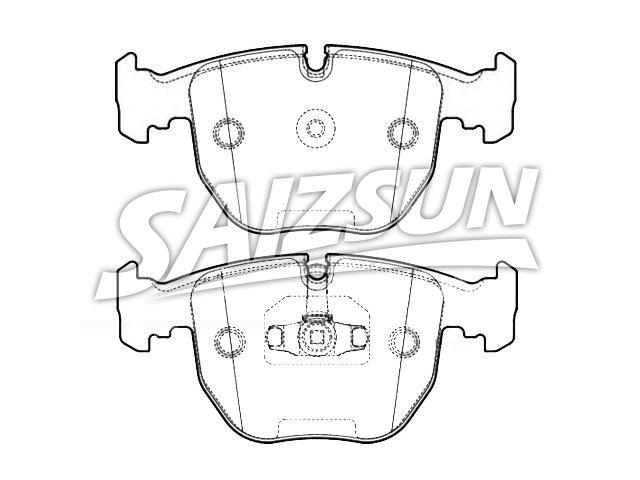 Brake Pad Set:34 21 6 867 063