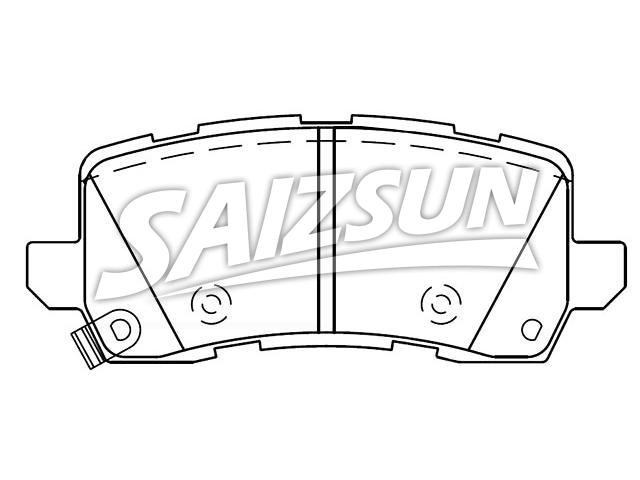 Brake Pad Set:43022-TZ5-A10