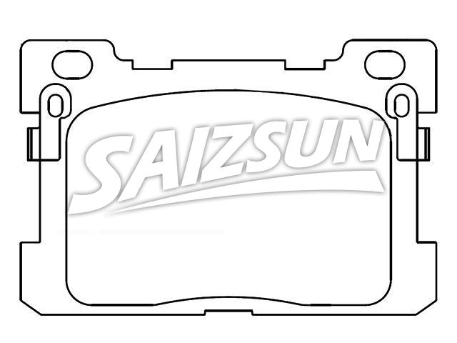 Brake Pad Set:58302-D2A02