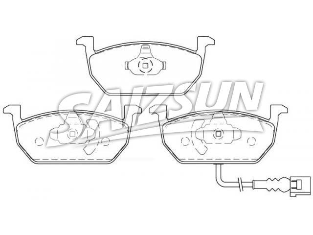 Brake Pad Set:5Q0 698 151 C