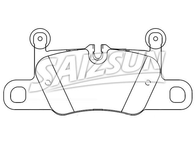 Brake Pad Set:991.352.949.02