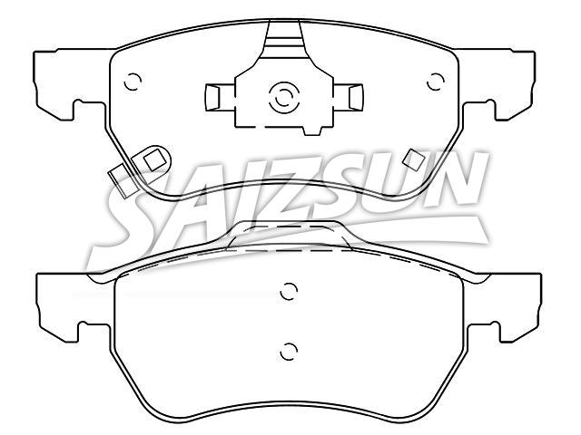 Brake Pad Set:10088104