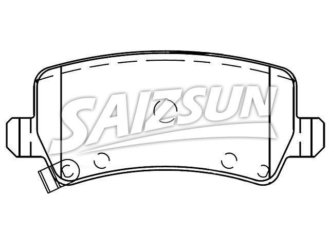 Brake Pad Set:58302-3VA50