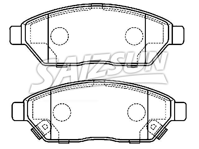 Brake Pad Set:3502110XJZ08A