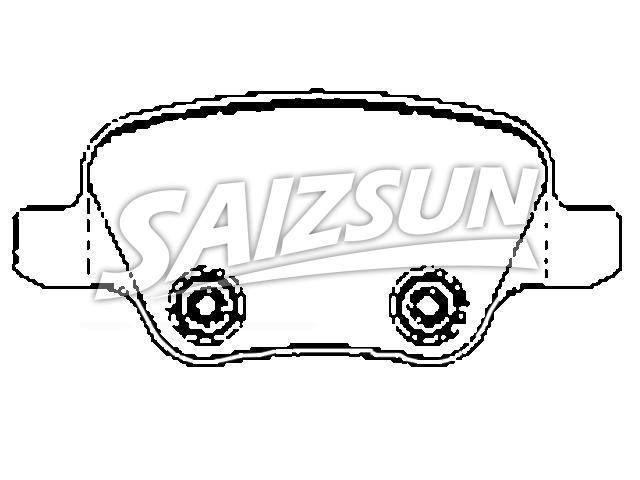 Brake Pad Set:3520003BAC