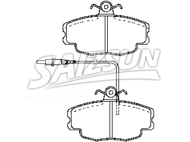 Brake Pad Set:SL35003