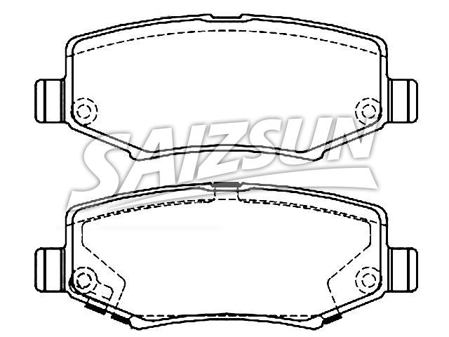 Brake Pad Set:2870-4230-0159