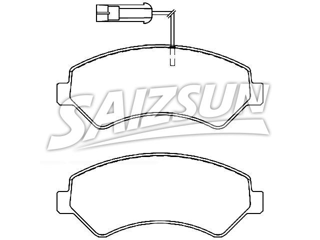 Brake Pad Set:77367093