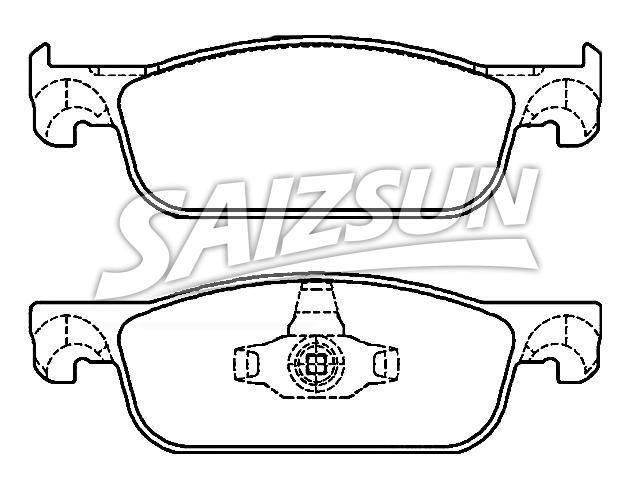 Brake Pad Set:41 06 055 36R