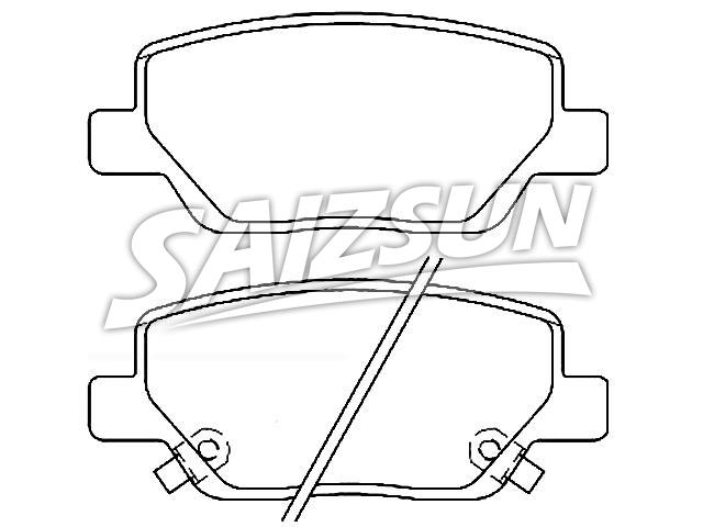 Brake Pad Set:77367717