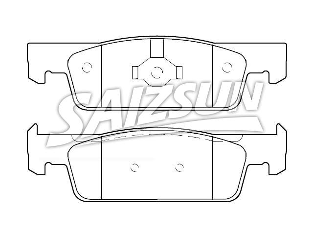 Brake Pad Set:41 06 002 22R