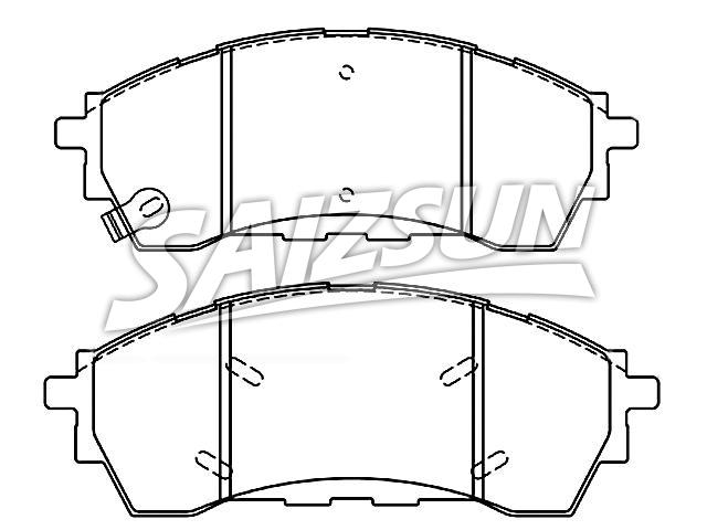 Brake Pad Set:EB3C-2001-AA