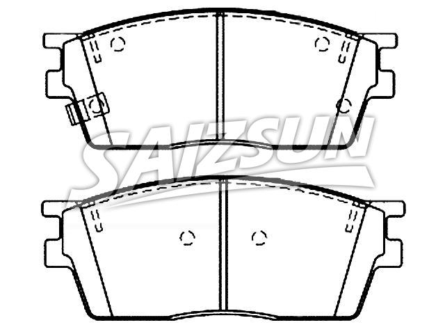 Brake Pad Set:8835006AAF0000