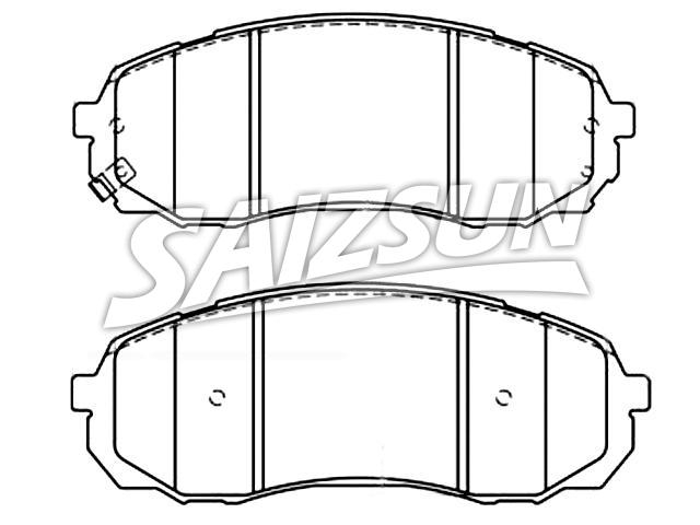 Brake Pad Set:3501110XKV08B