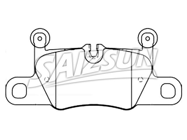 Brake Pad Set:9Y0 698 451 E